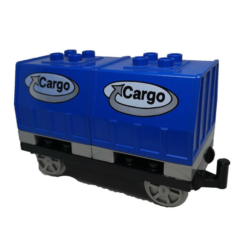 reductor bøf aktivering LEGO DUPLO Eisenbahn Anhänger Lok Container Kipplore Waggon E-Lok Zug Cargo  Anhänger 9